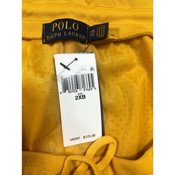 Polo Ralph Lauren NWT Mesh Track Team Active‎ & Graphic Shorts Size 2XB/2TG - Picture 5 of 5